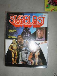 Vintage 1978 Starburst Comic Magazine #1 Star Wars LOOK  