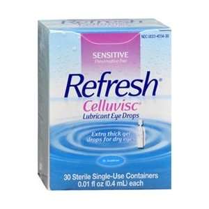  Refresh Celluvisc Lubricant Eye Drops Single Use   30 ct 