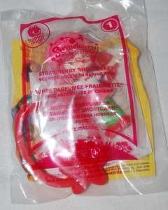 McDonalds 2010 Strawberry Shortcake Scented Doll with Baking Tool #1 