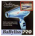 Babyliss Pro Nano Titanium Set 2000w Portofino Hair Dryer& 1.25 Flat 