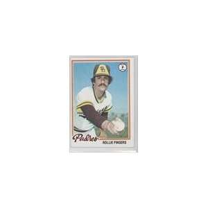  1978 Topps #140   Rollie Fingers Sports Collectibles