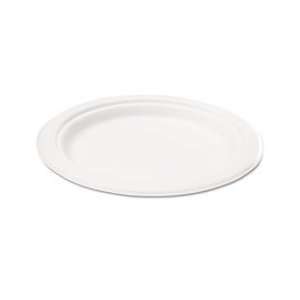   P005   Bagasse 10 Plate, Round, White, 125/Pack Arts, Crafts & Sewing