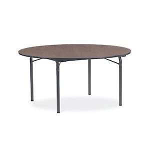   particle board folding table 60 round (Virco 6060R)