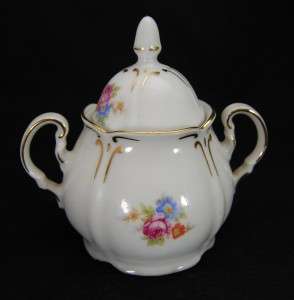 9pc GKC Germany US Zone Demitasse Set Porcelain Teapot  