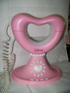 Shabby heart shaped Disney Princess telephone  