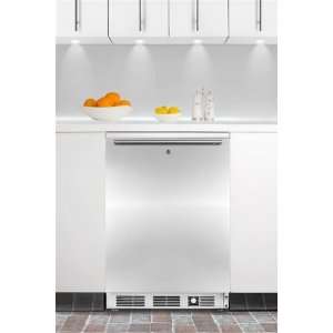  5.0 cu.ft. Built In Freezer w/ Icemaker, Front Lock, SS 