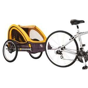  Schwinn Bicycle Trailer With Conver   Yellow/ Gray (Double 