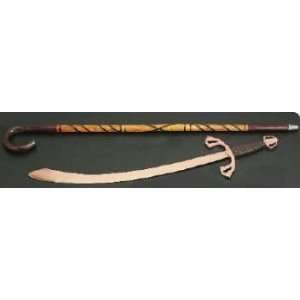   Polished Balanced 36Scimitar Sword / 36 L WK049 