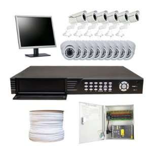  Complete 16 Channel HDMI DVR (1T HD) Security Camera CCTV 