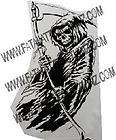 Grim Reaper S2 Vinyl Decal Sticker Graphic bone skull s