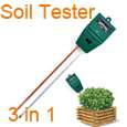 in1 Plant Flowers Soil PH Tester/Light Meter/Moisture  