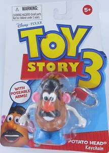 TOY STORY 3 MR. POTATO HEAD Keychain Disney Pixar NEW  