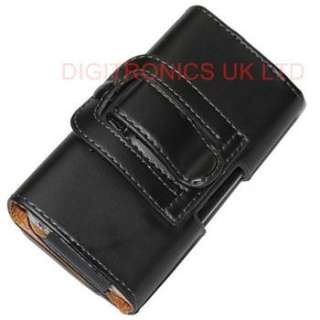LEATHER WALLET COVER HOLSTER WITH BELT CLIP FOR Optimus Link, Viper 