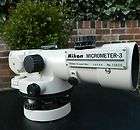 NIKON LEVEL AE 7 AND MICROMETER CALIBRATED CONSTRUCTION SURVEYING