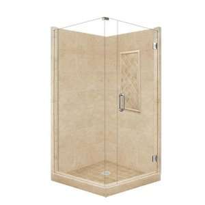   3628P CH 42L X 42W Supreme Shower Package with Chrome Accessories