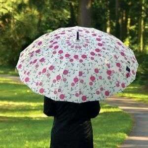   ASHLEY CITY UMBRELLA ERIN CHERRY CHARCOAL DECORATIVE UMBRELLA  