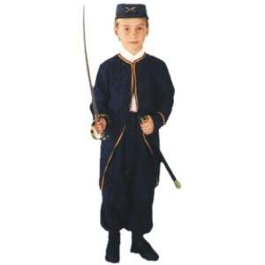    Small Child Union Soldier Uniform Costume (Size 4 6) Toys & Games