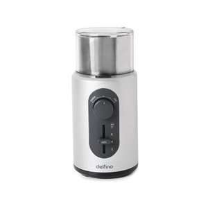  Coffee and Spice Grinder, Silver and Black