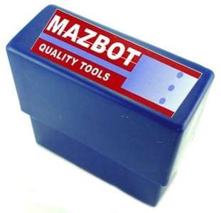 63p Mazbot 1.5mm Steel Letter Die Stamp Metal Punch Set  