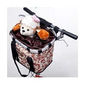   Bicycle Pet Carrier with Aluminum Bar for Dog & Cat