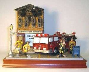 VANMARK Beyond the Call Large Fire Truck Diorama  
