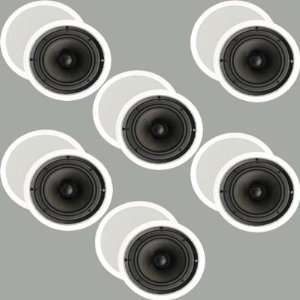  6 Pairs of New 8 In Ceiling Surround Sound HD Home Theater 