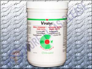 Vet Solutions Vetoquinol Viralys L Lysine Powder 600 gm  