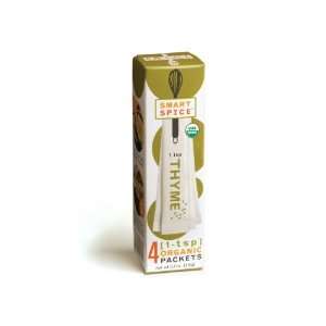 Smart Spice Organic Thyme, Net Wt. 0.1 Ounce Boxes (Pack of 6)  