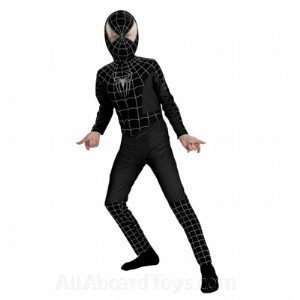    New Marvel Black Suit Spiderman 3 Costume Spider Suit Toys & Games
