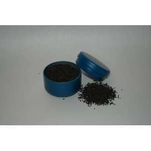  Stainless Steel Blue Spice Storage Canister Tin for Herbs 
