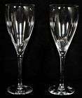 NEW Set of 2 ORREFORS White Wine Glasses Crescendo