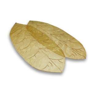  Thro Centerpiece Leaf Table Runner, Gold, 13 by 36 Inch 