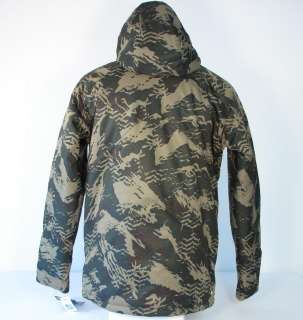 Burton Mens Hooded Camo Winter Coat Parka NWT $339  