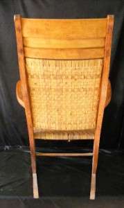 Large Wood Wooden Rocking Chair ~ GORGEOUS  