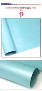 Gloss Pearl Tiffany Blue Gift Wrapping Paper 30.3 5pcs  
