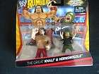 the great khali and hornswoggle figure 2 pack wwe rumblers