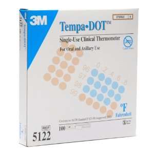    Tempadot Disposable Thermometers 100/bx