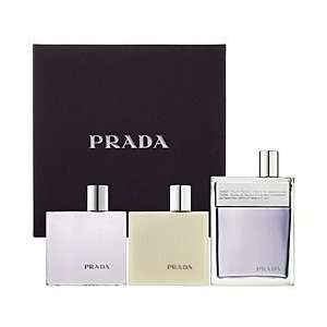  Prada Prada Amber Pour Homme Deluxe Gift Set Beauty