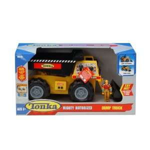    Tonka Mighty Motorized Dump Truck with Figure Toys & Games