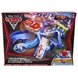  Cars 2 Tokyo Spinout Track Set Toys & Games