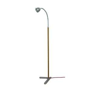 Athene Tripod Floor lamp   with dimmer, aluminum nature, 110   125V 