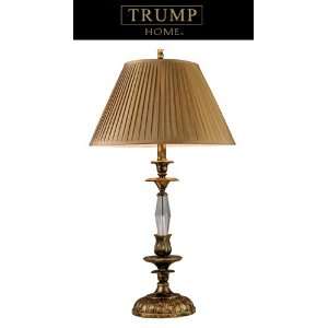  Table Lamp Burnt Gold Leaf W 18 H30