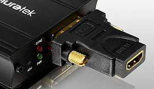    Aluratek AVH100F VGA To HDMI Converter Adapter Electronics