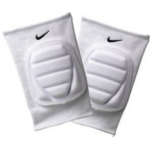  NIKE Volleyball Bubble Knee Pads WHITE/GREY/BLACK S/M   7 