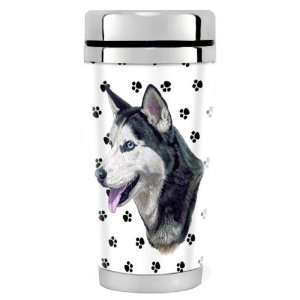  Siberian Husky Dog  16oz Travel Mug Stainless Steel from 