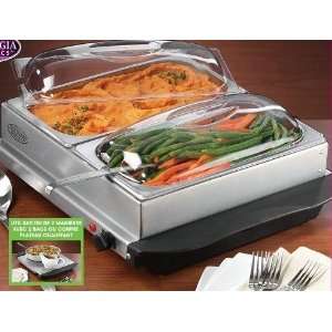  Uzo1 Buffet Server / Food Warming Tray (Stainless Steel 