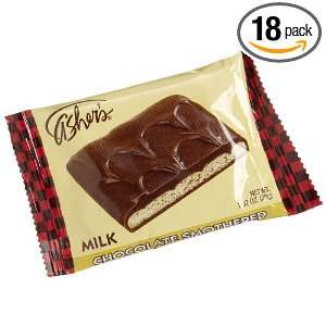   Chocolate Smothered Graham Crackers, 1.02 Ounce Packages (Pack of 18