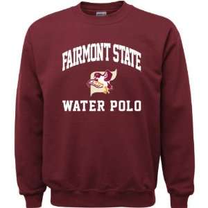   Maroon Youth Water Polo Arch Crewneck Sweatshirt