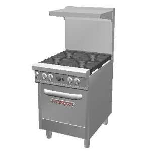  Southbend R 4241E Range 24 Wide 4 Burners With Standard Grates 