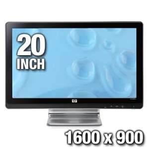  HP 2009M 20 Widescreen LCD Monitor Electronics